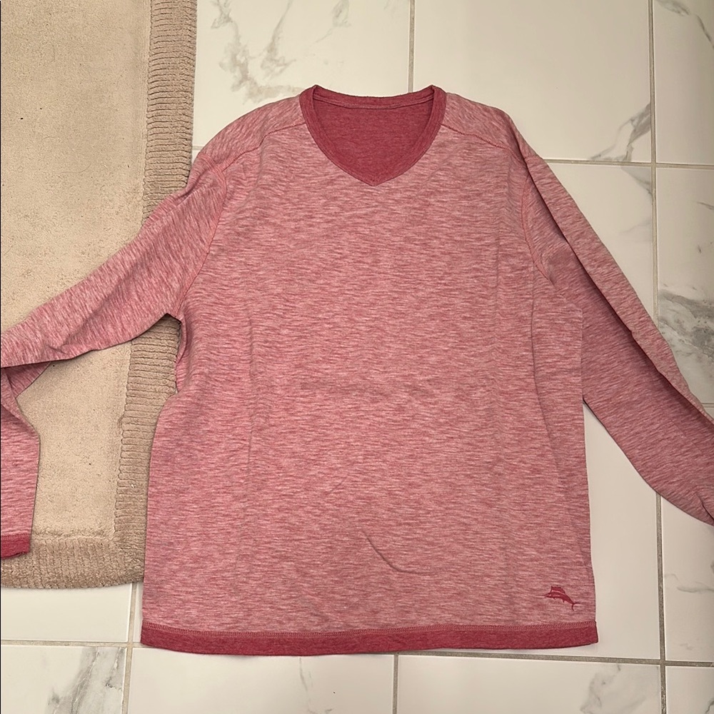 Tommy Bahama Pink Long Sleeve Shirt